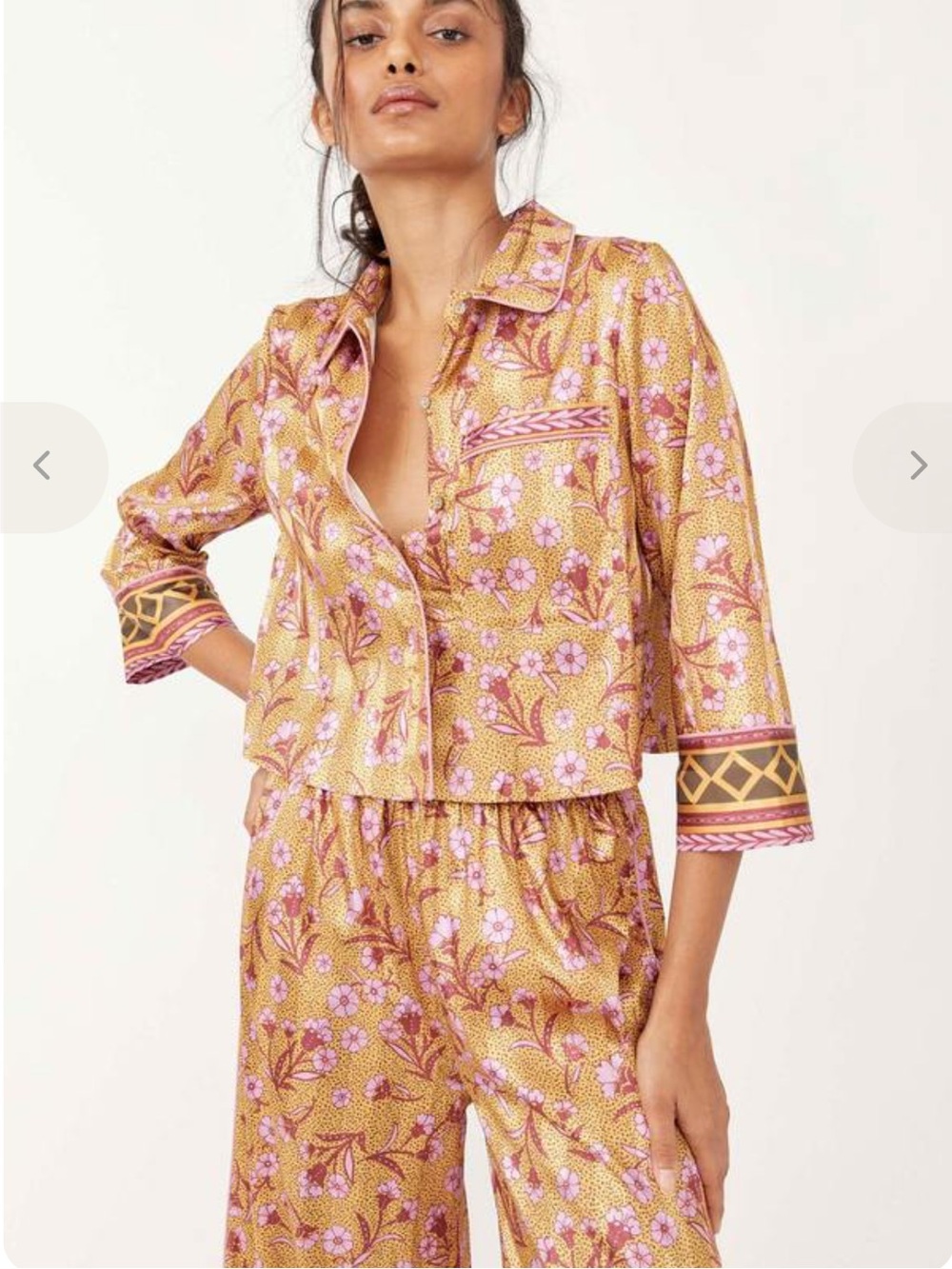 Free people Pajama party set